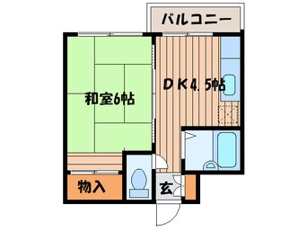 間取図 クラ－クハイツ