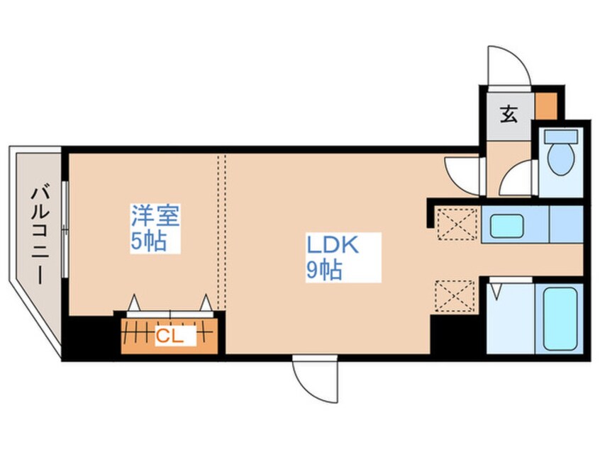 間取図 ミラバ澄川