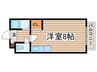 ハイツ・フランセ１９ 1Rの間取り