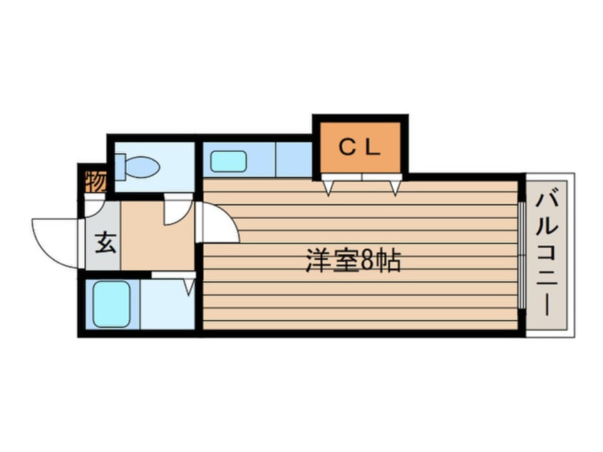 間取図 ハイツ・フランセ１９