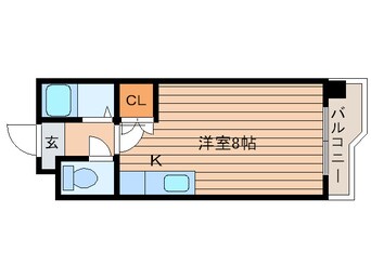 間取図 レスポワ－ル・フランセ