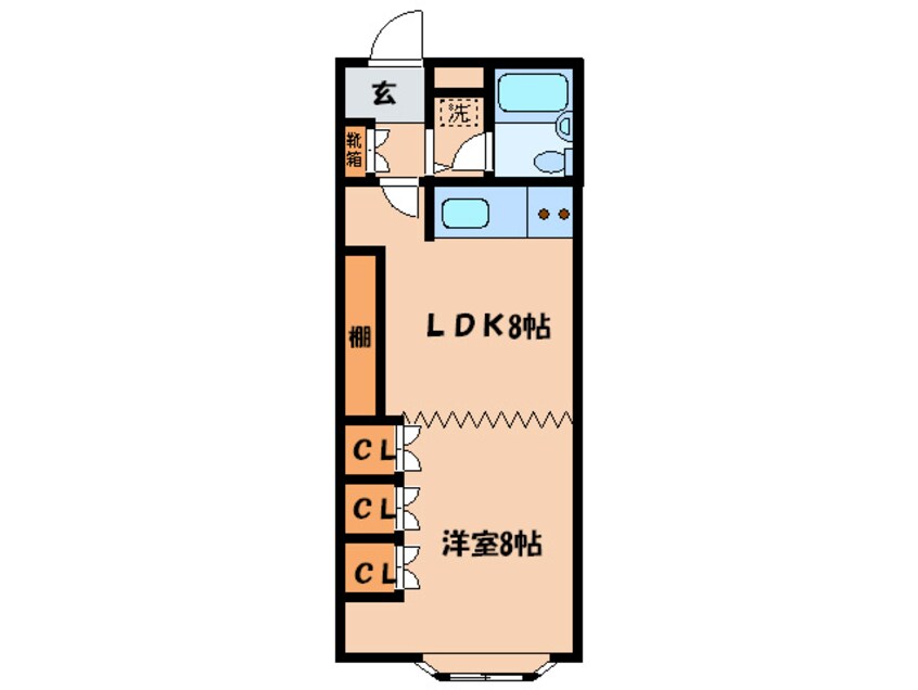 間取図 レジデンス麻生