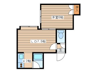 間取図 ハイツコルベ－ル
