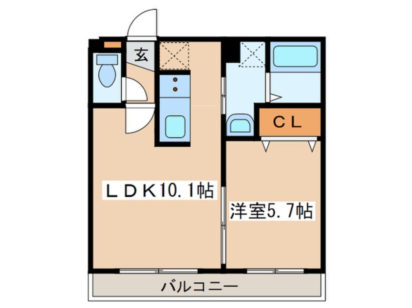 間取図 RJ ASABU