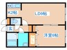 ライフ南１１ 1LDKの間取り