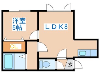 間取図 フォレスト栄通