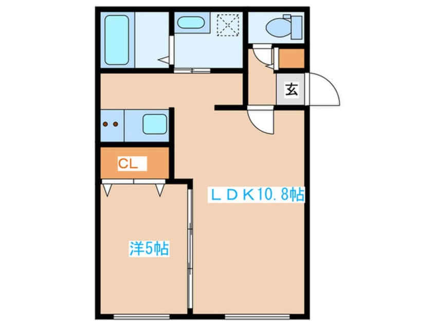 間取図 ルアーナ円山