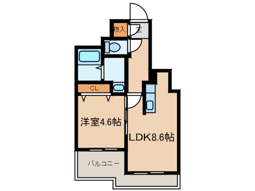 間取図 S-FORT北大前
