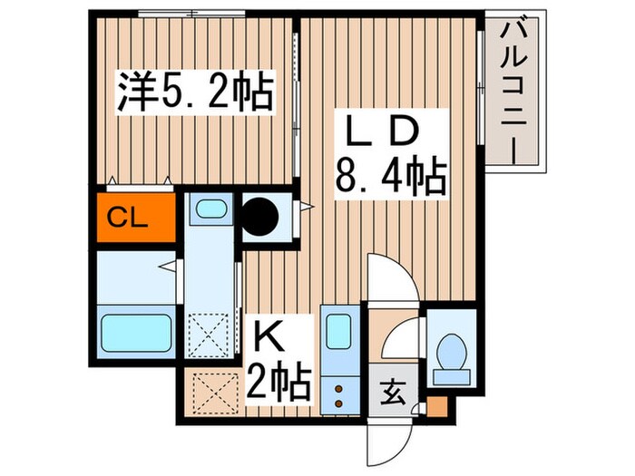 間取り図 モンテリブロ札幌東
