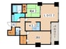 ダイアパレス東札幌Ⅱ 2LDKの間取り