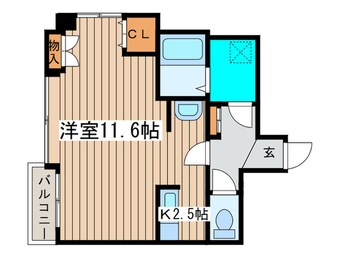 間取図 ル・コンフォルト