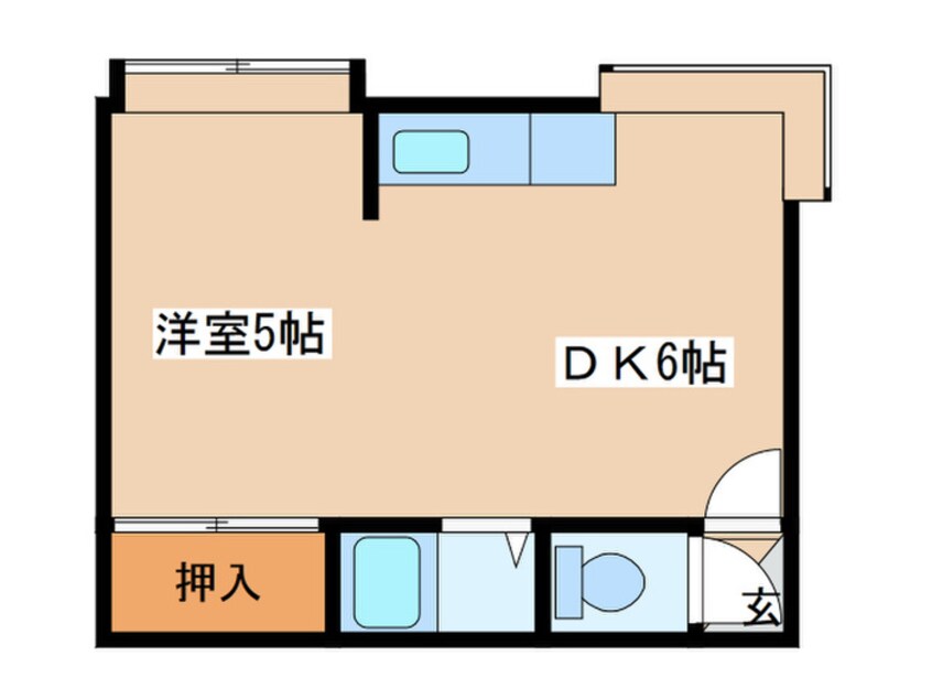 間取図 ロイヤルハイツ山本