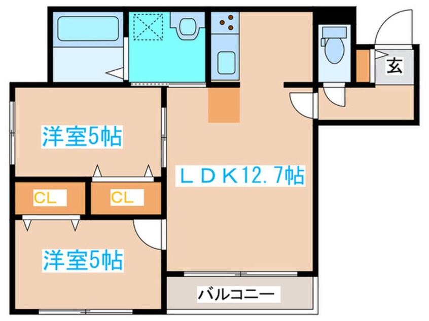 間取図 グラン・ハール