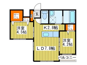 間取図 Lunon Sapporo Sta.