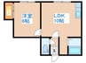 アーバンライフハウス　No2 1LDKの間取り