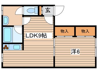 間取図 ラメール西線８条