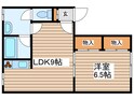 ラメール西線８条の間取図