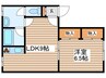 ラメール西線８条 1LDKの間取り