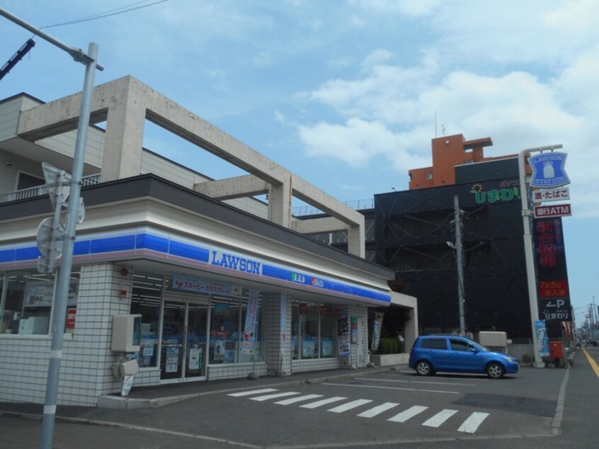 ローソン札幌豊平3条10丁目店(コンビニ)まで400m ディ－セントステ－ジ