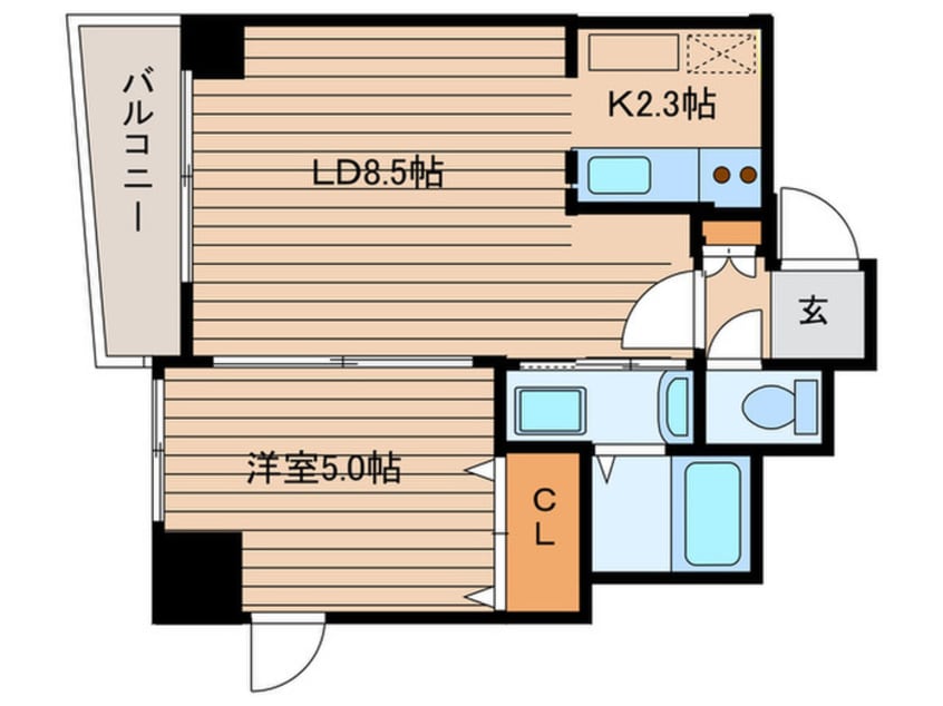 間取図 リライエンス円山