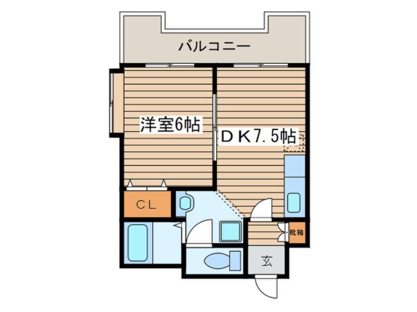 間取図 ＭＳリリーズ　Ｎ２２