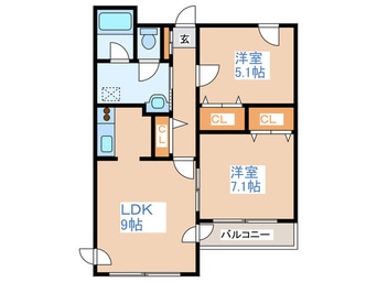 間取図 クリオパレス青葉　壱番館