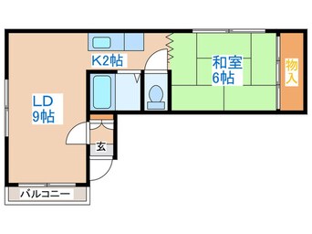 間取図 キャピタルていね