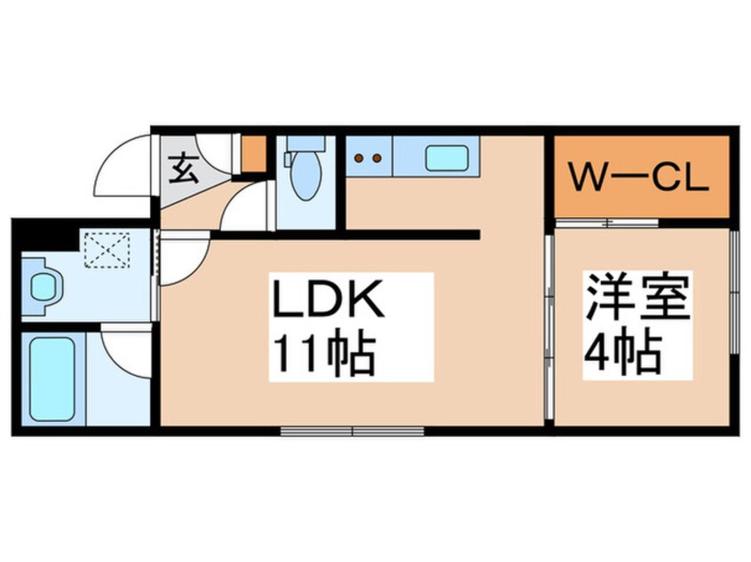 間取図 Ｌａｔｉｒ　Ｇｌｏｒｉａ