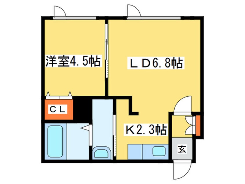 間取図 ブランノワ－ルＮ１４.ｅｘｅ