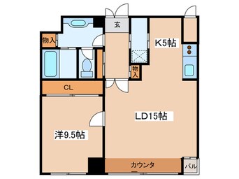 間取図 フェアフィールド中島公園