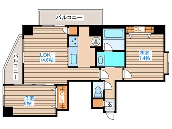 間取図 ロイヤルヒルズタワ－
