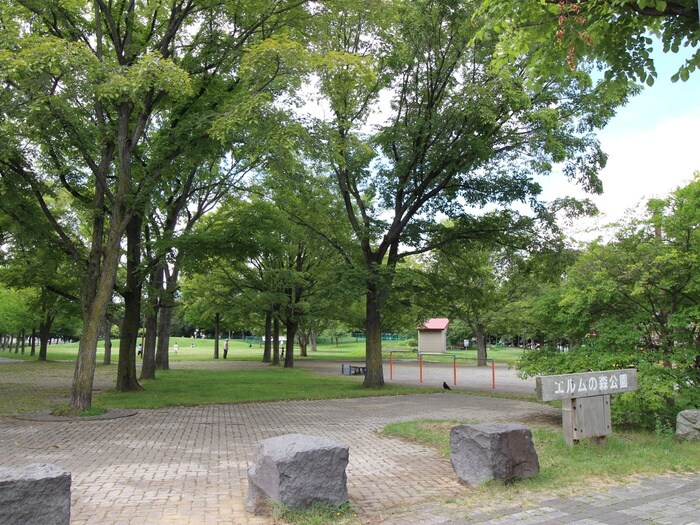 エルムの杜公園(公園)まで150m カステル北２７