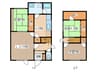 大澤一戸建 3LDKの間取り