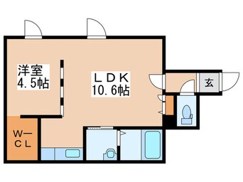 間取図 Oak行啓