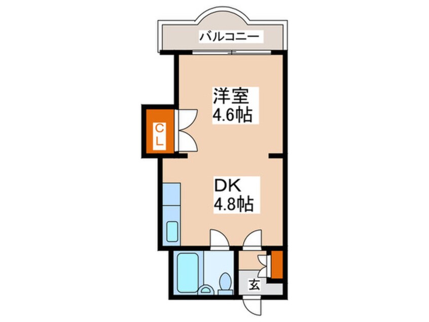 間取図 エンドレスリバーサイド