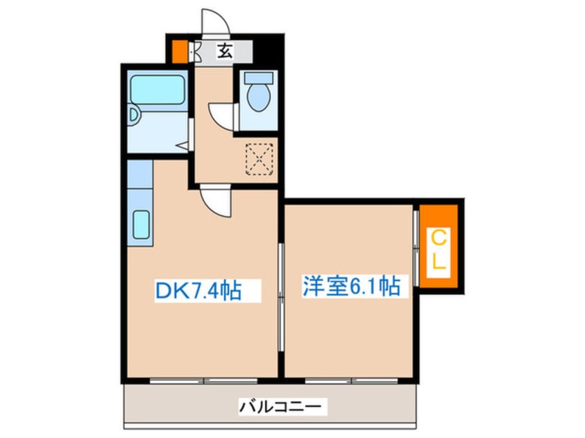間取図 エンドレスリバーサイド