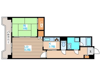 間取図 アジエステ－ト大通西プラザ