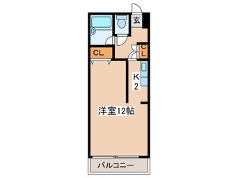 間取図 ＡＭＳビル