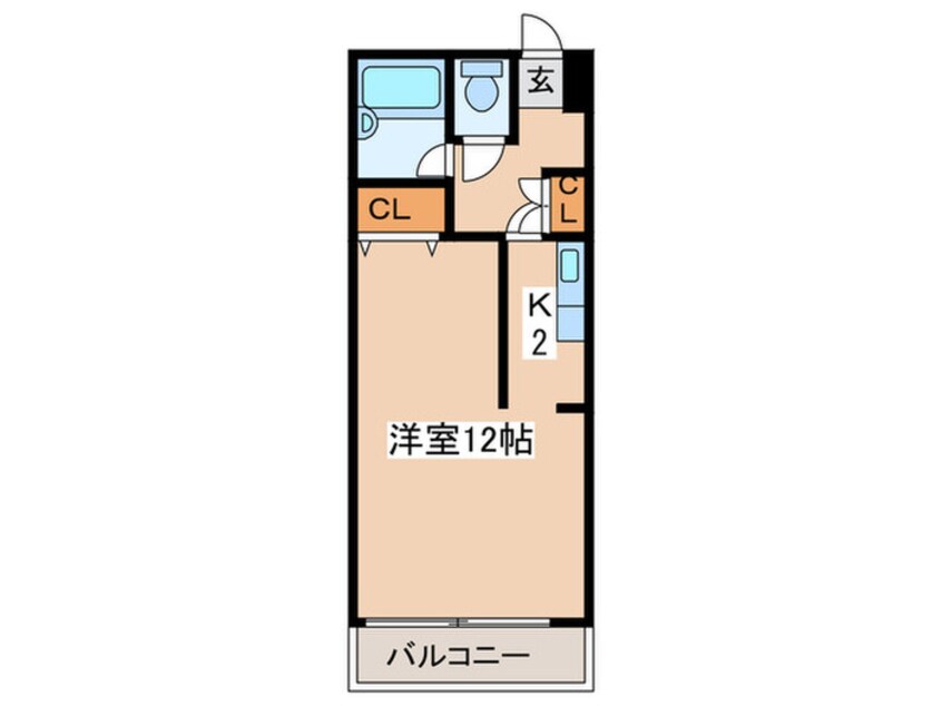 間取図 ＡＭＳビル