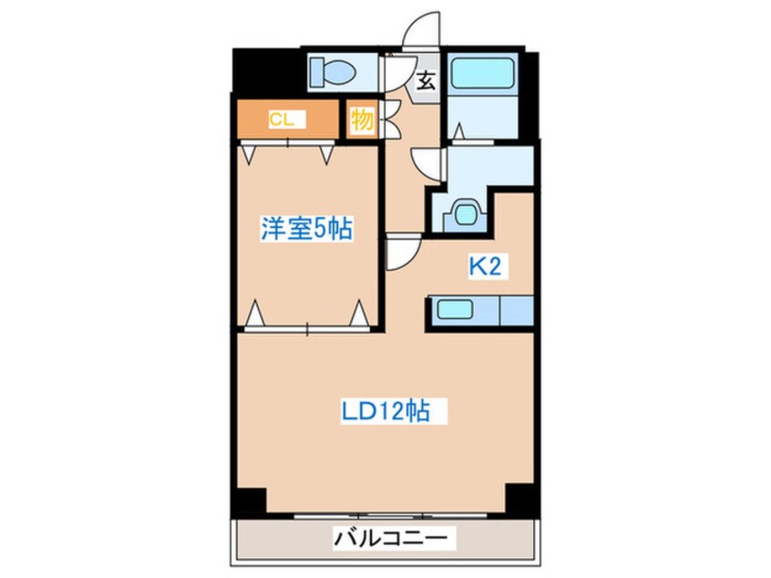 間取図 ＡＭＳビル