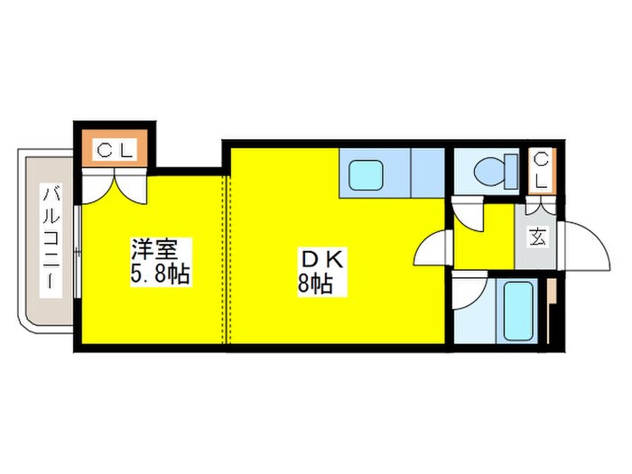 間取り図 円山北町ハイム