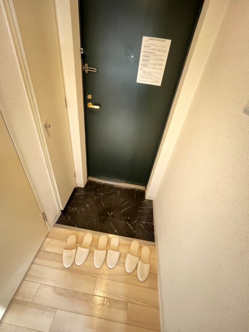 玄関 円山北町ハイム