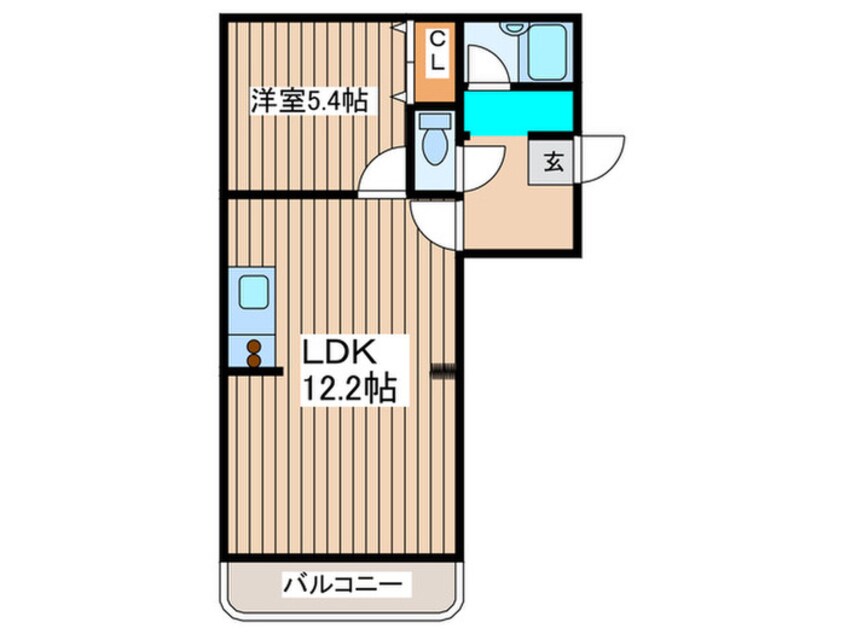 間取図 北１９条タッセイビル