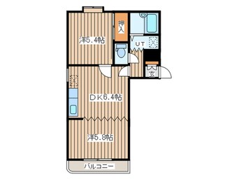 間取図 北１９条タッセイビル