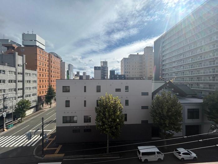 室内からの展望 吉田ビル