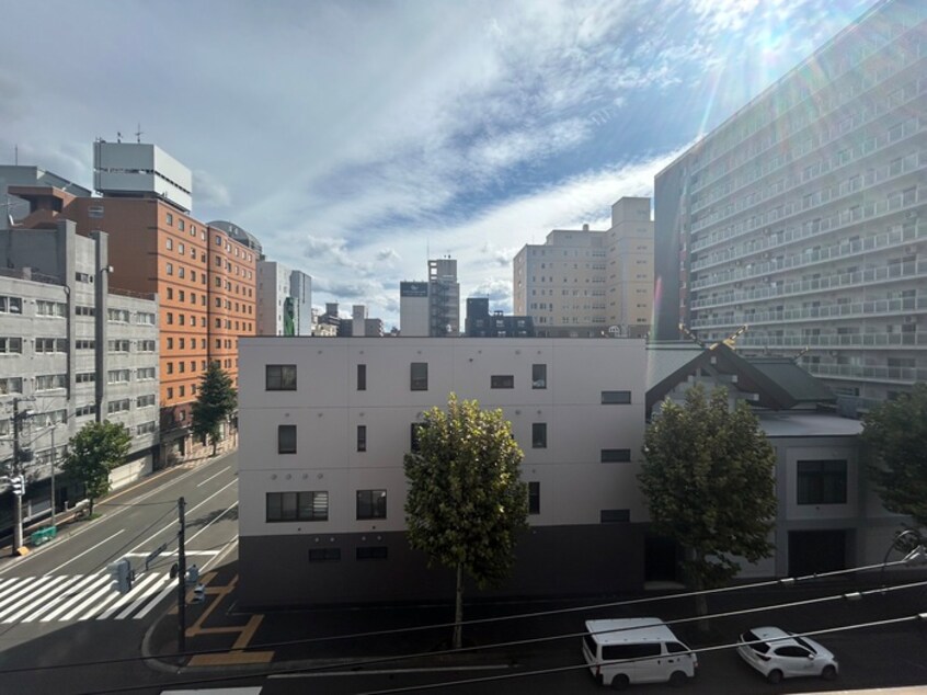 室内からの展望 吉田ビル