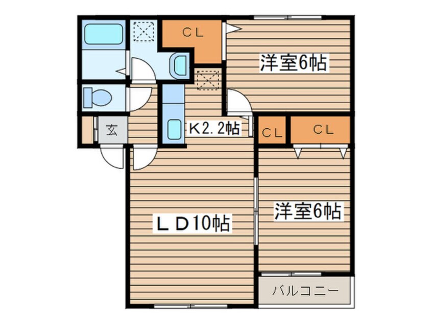 間取図 ボナ－ル