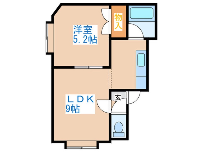 間取図 カームネスト２１