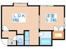 カームネスト２１ 1LDKの間取り