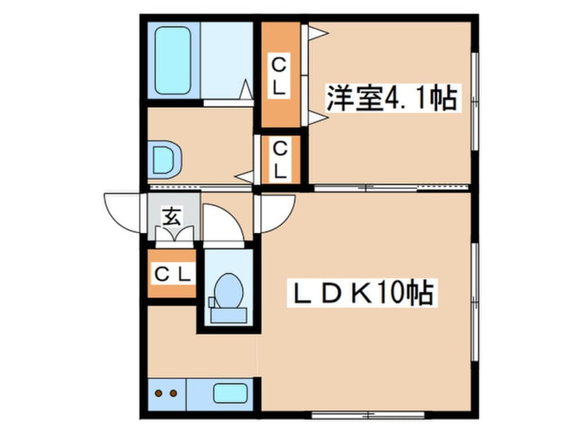 間取図 Ｓｃｈｌｏｓｓ３．５